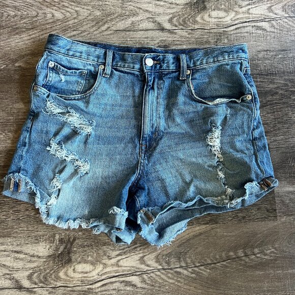 Lightly Distressed Shorts - Picture 1 of 5